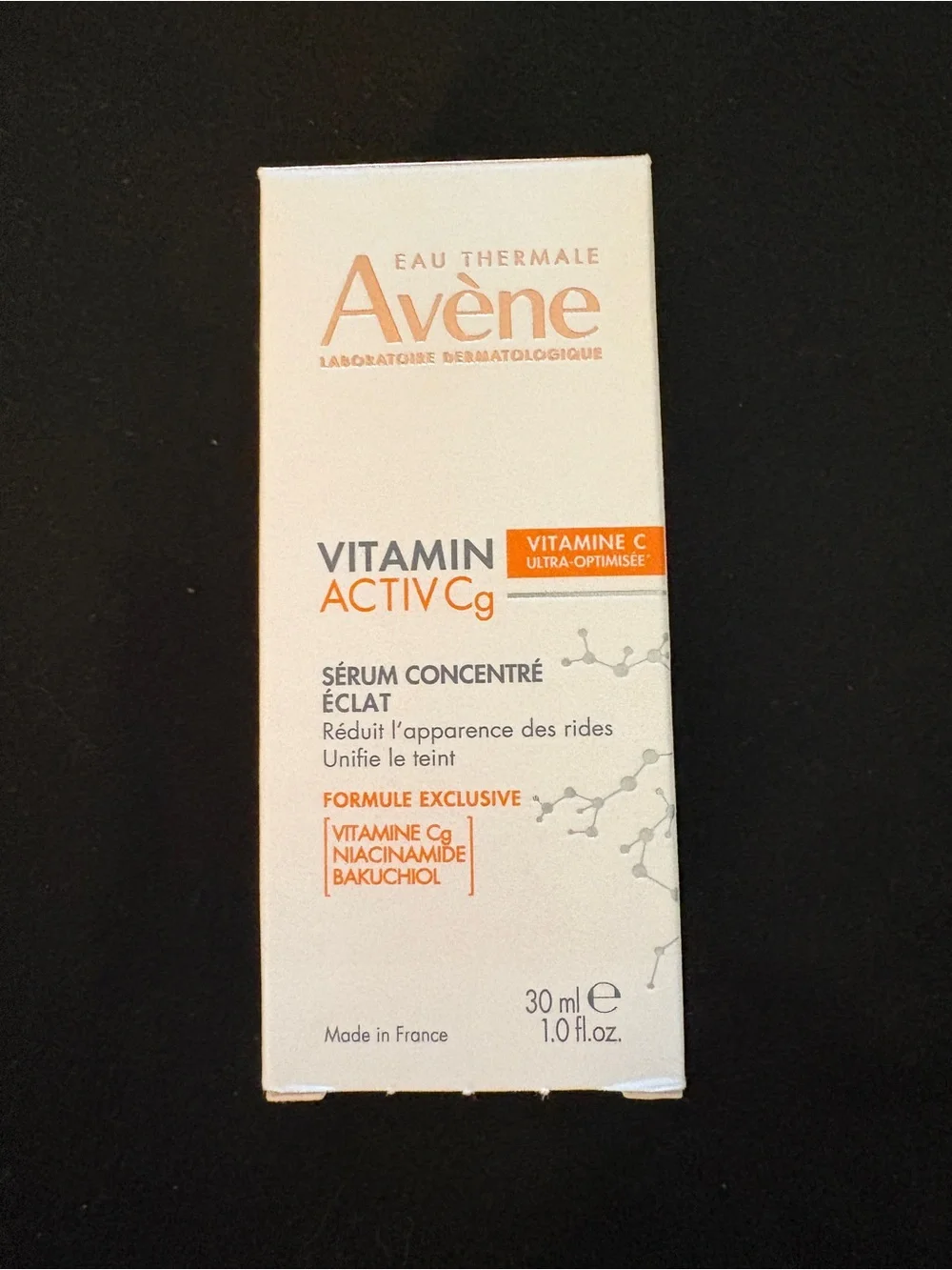 Avène Vitamin Activ Cg Radiance Concentrated Serum 30ml NIB Exp 01/2028